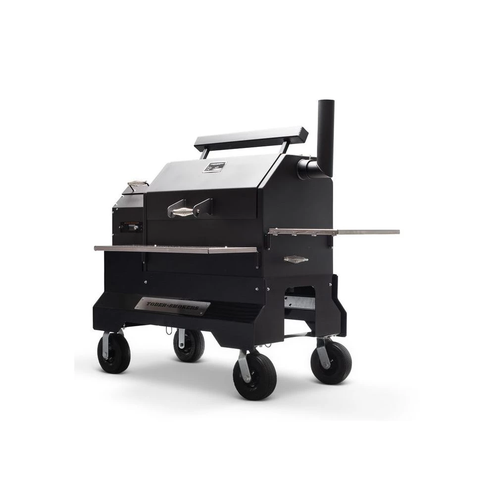 Yoder Smokers YS640S Competition Cart Sort Træpillegrill 2 Yoder Smokers YS640S Competition Cart Sort Træpillegrill - Billede 2