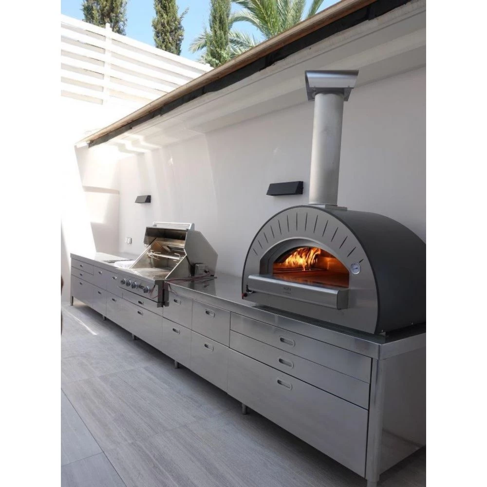 Alfa Forni Dolce Vita Grå Pizzaovn 3 Alfa Forni Dolce Vita Grå Pizzaovn - Billede 3