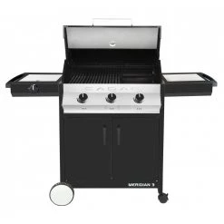 Cadac Gasgrill 3B+SB "Meridian" Midnight Black Døre/låg - 90620