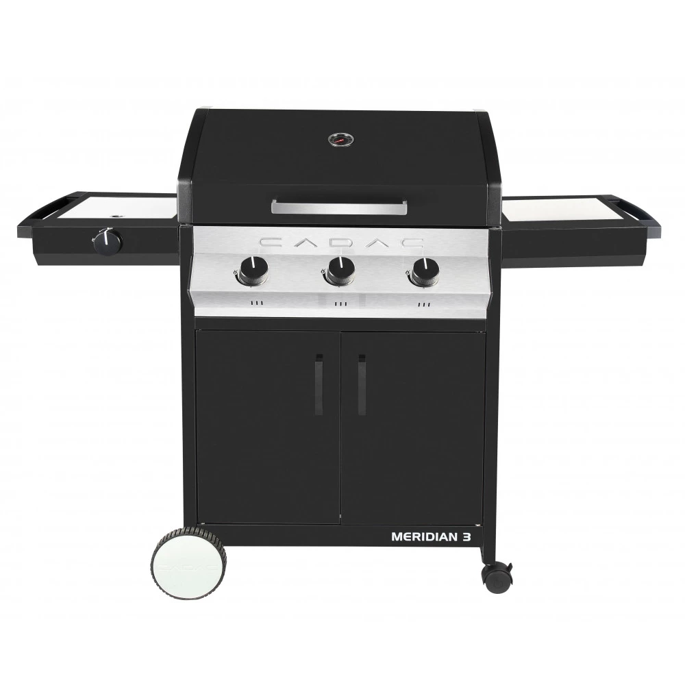 Cadac Gasgrill 3B+SB "Meridian" Midnight Black Døre/låg - 90620 2 Cadac Gasgrill 3B+SB "Meridian" Midnight Black Døre/låg - 90620 - Billede 2