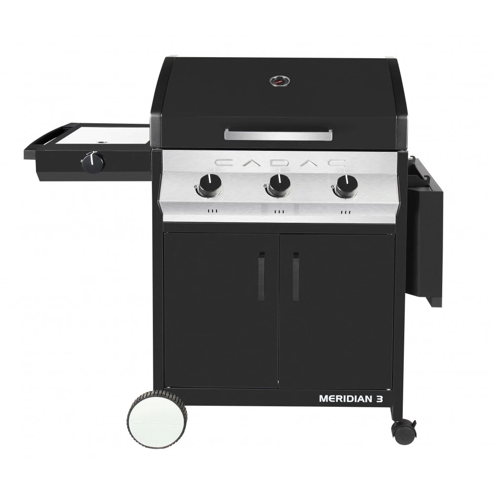 Cadac Gasgrill 3B+SB "Meridian" Midnight Black Døre/låg - 90620 3 Cadac Gasgrill 3B+SB "Meridian" Midnight Black Døre/låg - 90620 - Billede 3