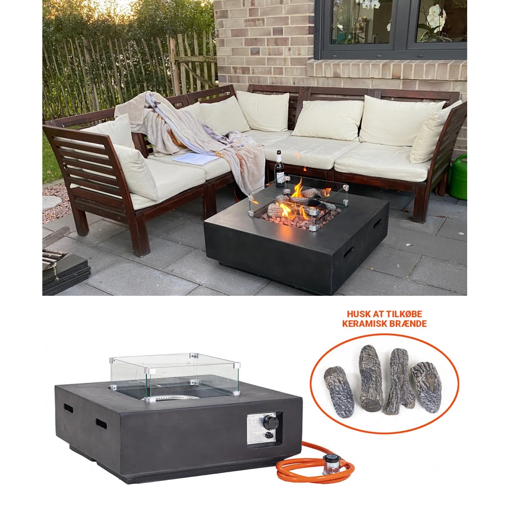 Homeshop Samsø Gas Bålsted - 76x76 Cm 7 Homeshop Samsø Gas Bålsted - 76x76 Cm - Billede 7