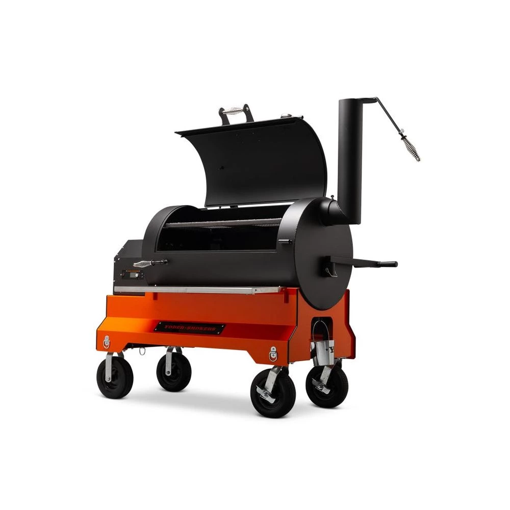 Yoder Smokers YS1500S Orange Træpillegrill 4 Yoder Smokers YS1500S Orange Træpillegrill - Billede 4