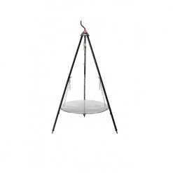 Bon-Fire Bonfire Basissæt (3-ben, 140 Cm / Kæder, 50 Cm / Grillrist, Ø60 Cm)