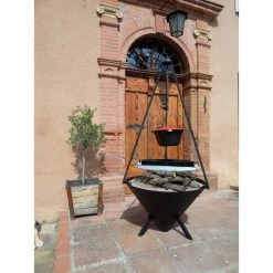 Bon-Fire Bonfire CONE Bålfad Sort Pulverlakering M. Sorte Ben -homeshop Salgsbutik unnamed file 2532