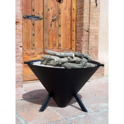 Bon-Fire Bonfire CONE Bålfad Sort Pulverlakering M. Sorte Ben -homeshop Salgsbutik unnamed file 2533