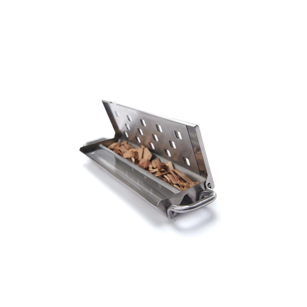 Broil King Premium Smokerbox Rustfri Stål 2 Rum Til Væske - 60190 1 Broil King Premium Smokerbox Rustfri Stål 2 Rum Til Væske - 60190