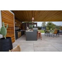 Alfa Forni 4 Pizze Med Bord - Vogn Rød Pizzaovn