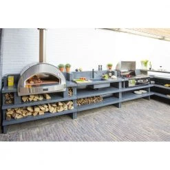 Alfa Forni 4 Pizze Med Bord - Vogn Rød Pizzaovn -homeshop Salgsbutik unnamed file 323