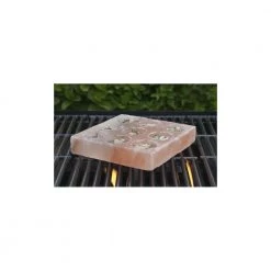 BBQ Masters Himalaya Salt Sten 8" X 8" X 1.5" Med Fordybninger