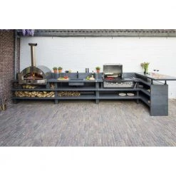 Alfa Forni 4 Pizze Med Bord - Vogn Rød Pizzaovn -homeshop Salgsbutik unnamed file 337