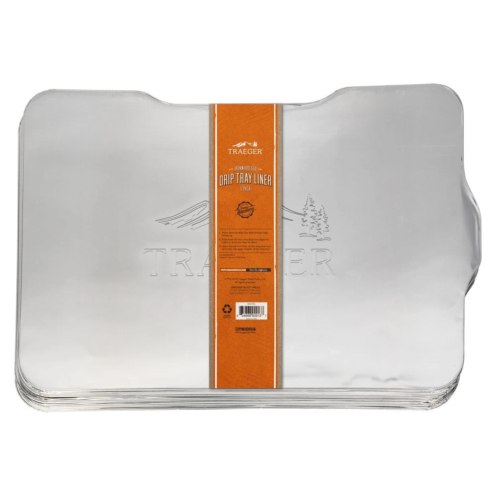 TRAEGER Folie Underlag Til Ironwood 650 5 Stk - BAC565 1 TRAEGER Folie Underlag Til Ironwood 650 5 Stk - BAC565