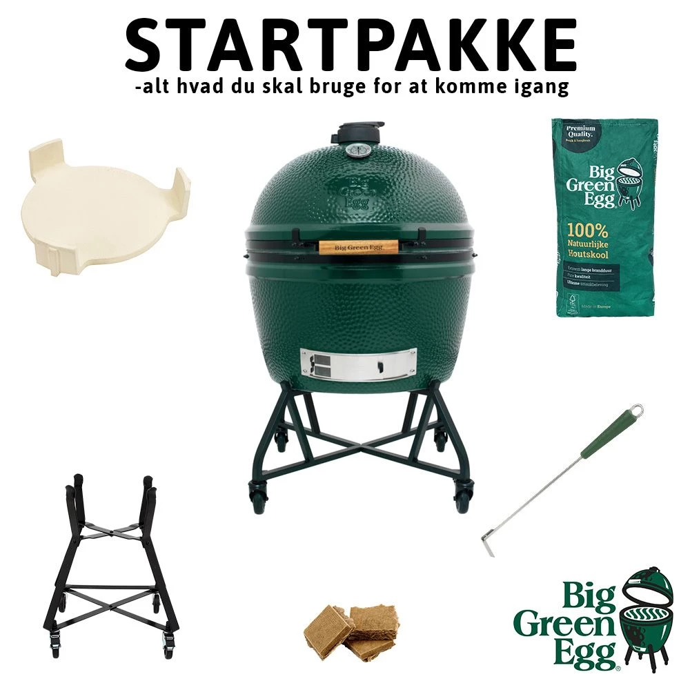 Big Green Egg - XL Startpakke - AXLHD3 1 Big Green Egg - XL Startpakke - AXLHD3