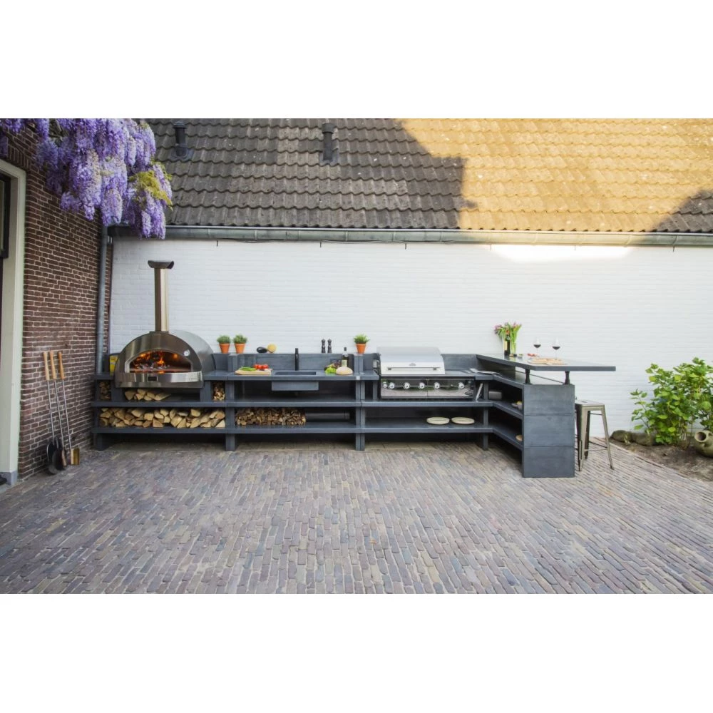 Alfa Forni 4 Pizze Kobber Pizzaovn 6 Alfa Forni 4 Pizze Kobber Pizzaovn - Billede 6