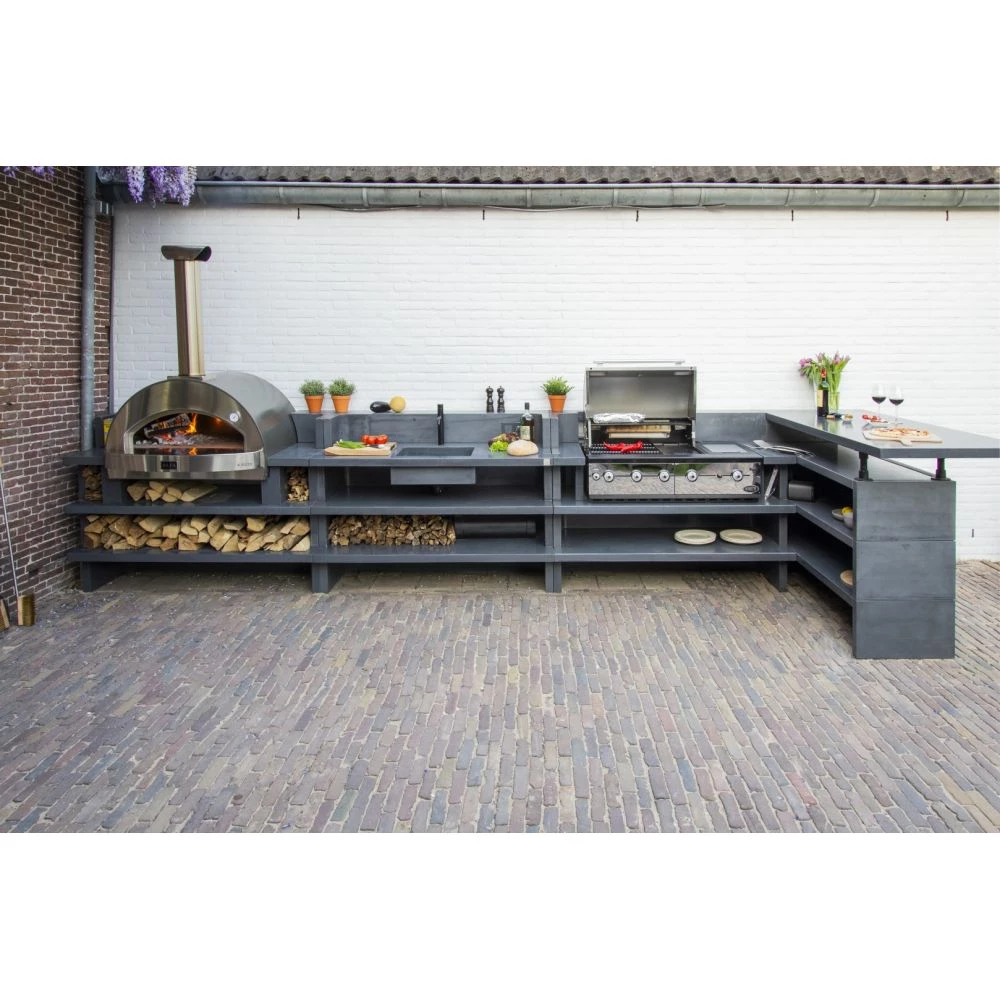 Alfa Forni 4 Pizze Kobber Pizzaovn 9 Alfa Forni 4 Pizze Kobber Pizzaovn - Billede 9