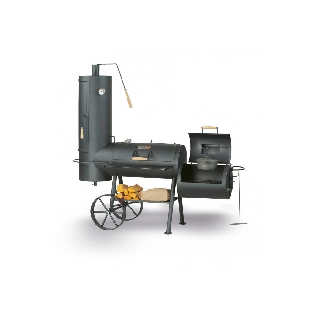 SmokyFun Big Chief 5 16" Offset Smoker 1 SmokyFun Big Chief 5 16" Offset Smoker