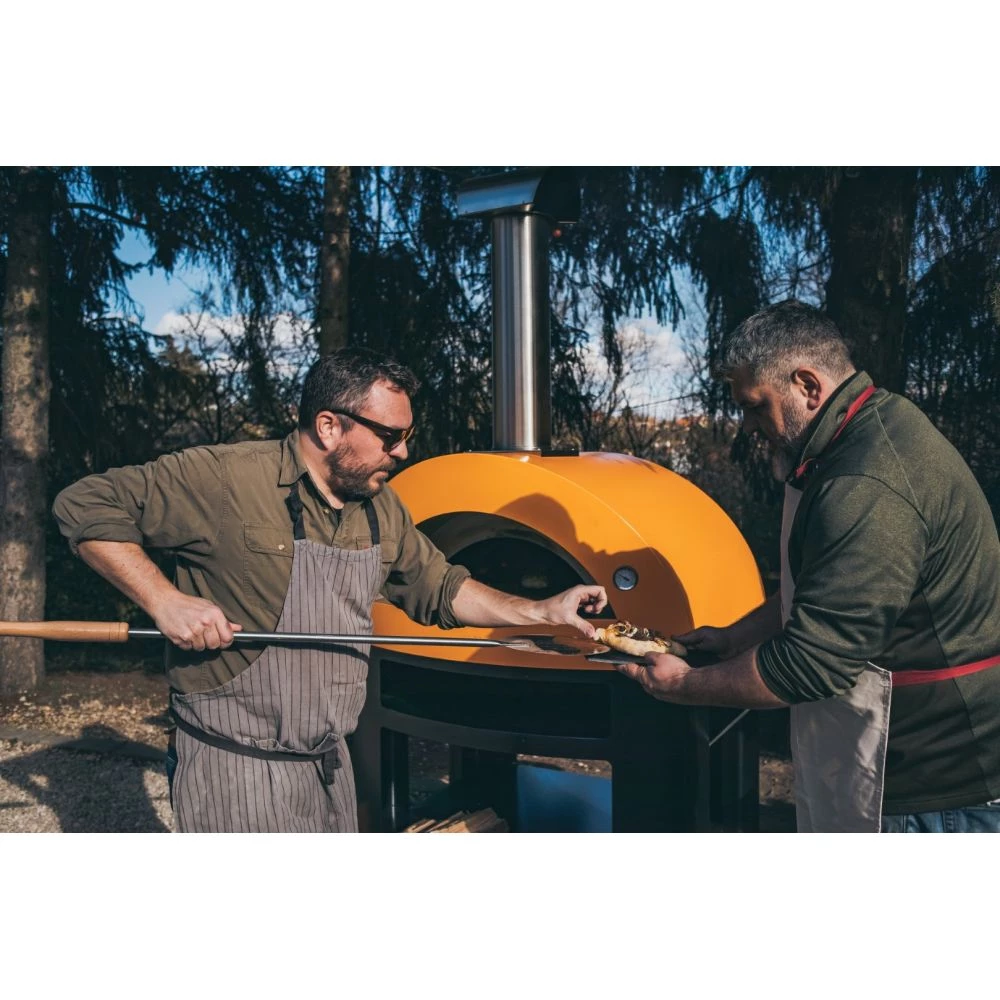 Alfa Forni Allegro Med Bord - Vogn Gul Pizzaovn 4 Alfa Forni Allegro Med Bord - Vogn Gul Pizzaovn - Billede 4