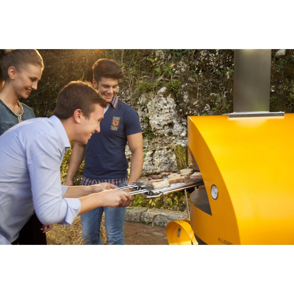 Alfa Forni Allegro Med Bord - Vogn Gul Pizzaovn 6 Alfa Forni Allegro Med Bord - Vogn Gul Pizzaovn - Billede 6